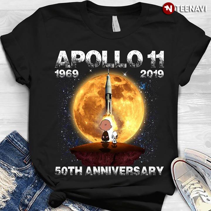 Snoopy Apollo 11 1969-2019 50th Anniversary