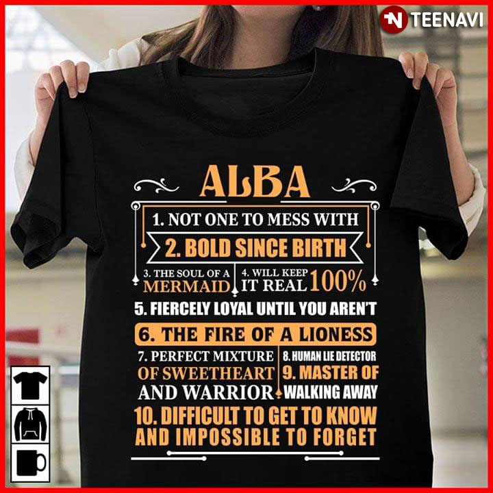 Alba Not One To Mess With Bold Since Birth
