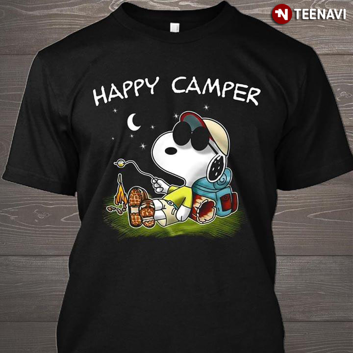 Happy Camper Snoopy