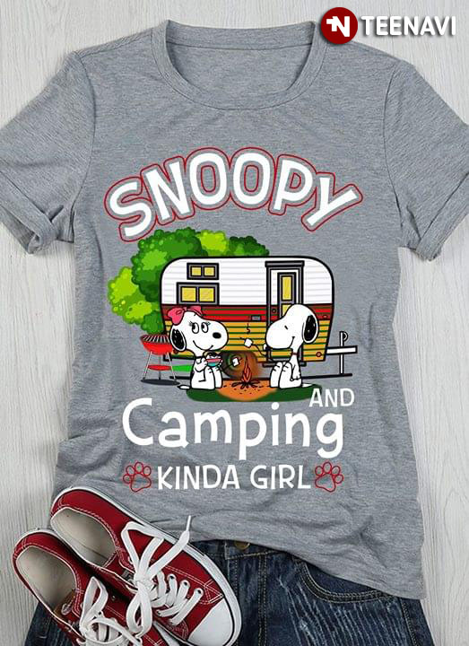 Snoopy And Camping Kinda Girl