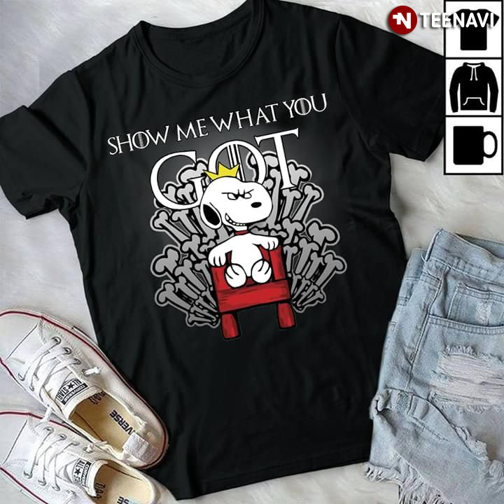 Show Me What You Snoopy Game Of Thrones