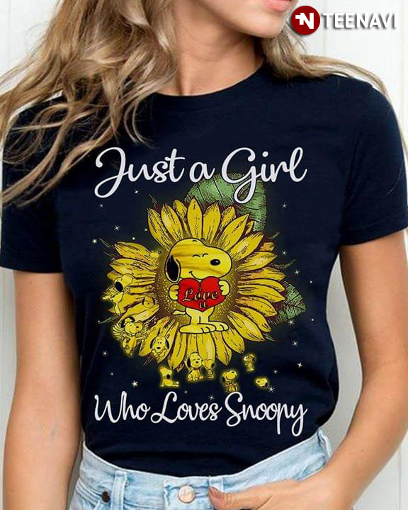 Just A Girl Love Who Loves Snoopy New Style