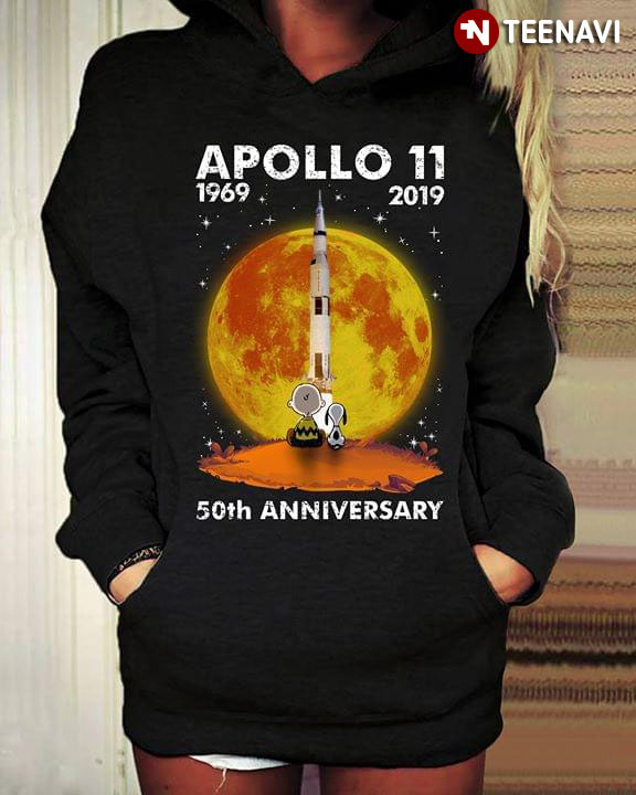 Apollo 11 1969-2019 50Th Anniversary Snoopy And Charlie Brown