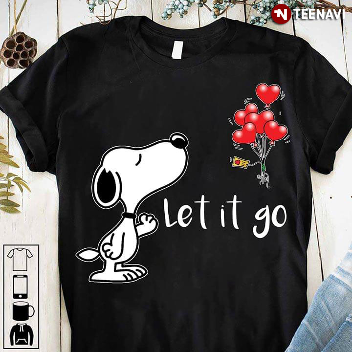 Snoopy Let It Go Balloon Love