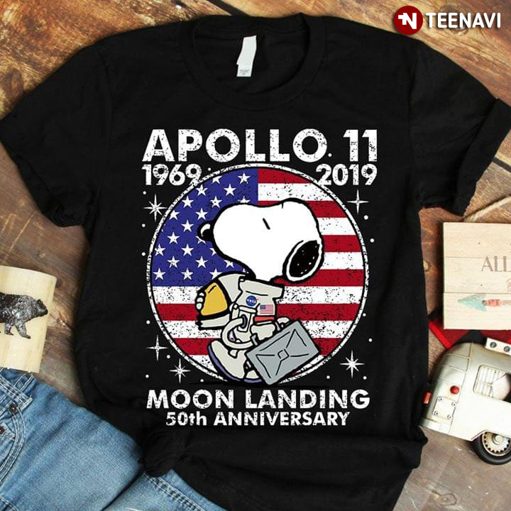 Snoopy 1969 2019 Apollo 11 Moon Landing 50Th Anniversary