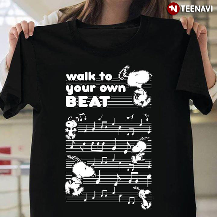 Snoopy Walk To Your Own Beat