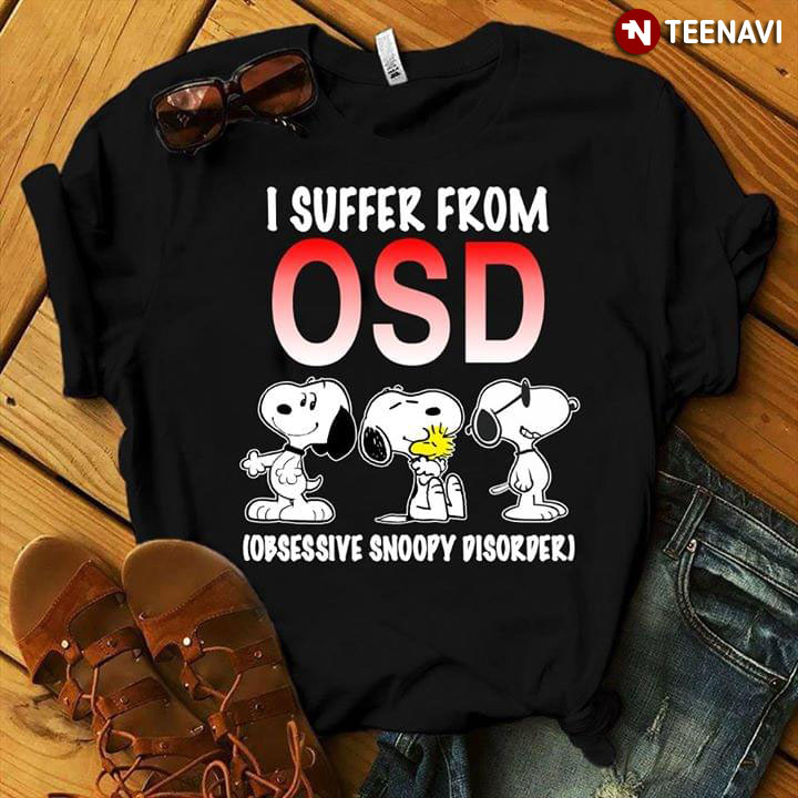 Snoopy And Peanuts I Suffer From OSD