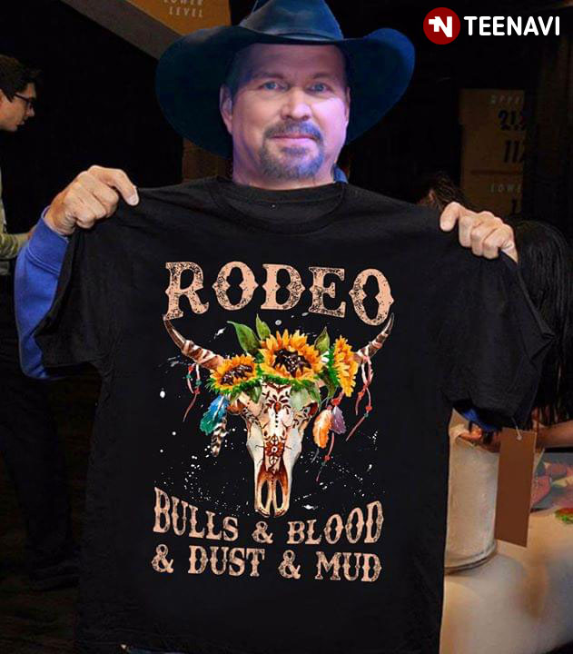 Garth Brooks Rodeo Bull & Blood & Dust & Mud