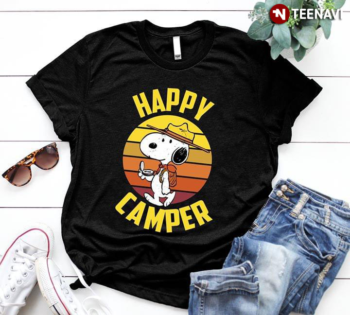 Peanuts Snoopy Happy Camper