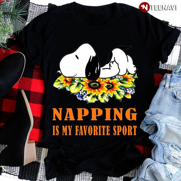Snoopy Napping Is My Favorite Sport