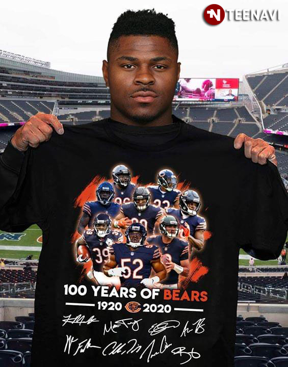 100 Years Of Bears 1920-2020 Signatures