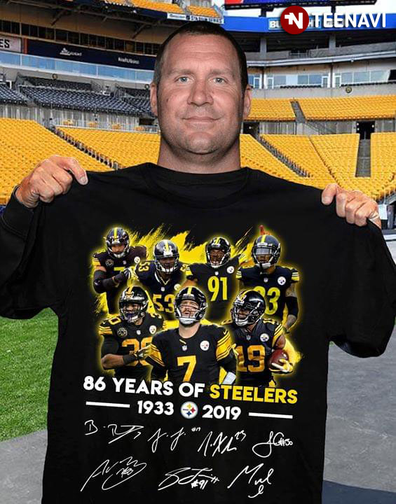 86 Years Of Pittsburgh Steelers 1933-2019 Signatures