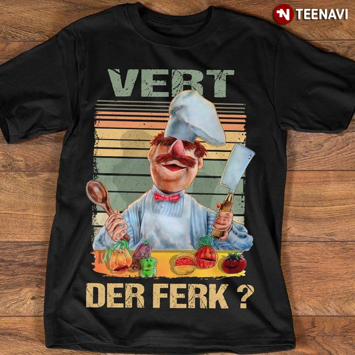 Vert Der Ferk Swedish Chef The Muppet Show