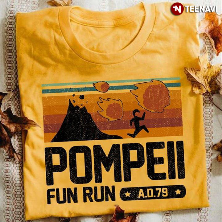 Pompeil Fun Run A.D.79 Vesuvius Volcano Eruption