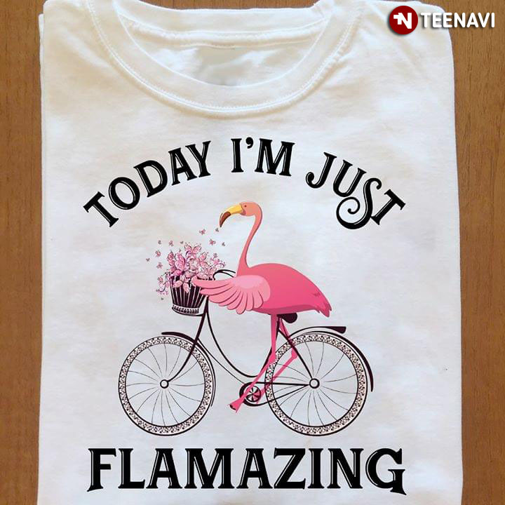 Today I'm Just Flamazing Flamingo Bicycle