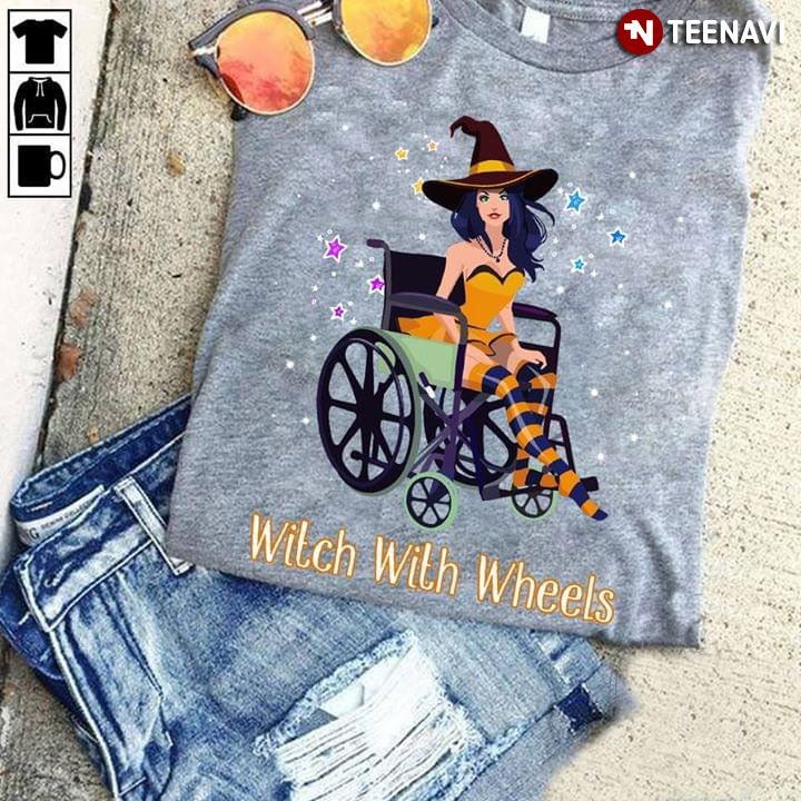 Halloween Witch With Wheels