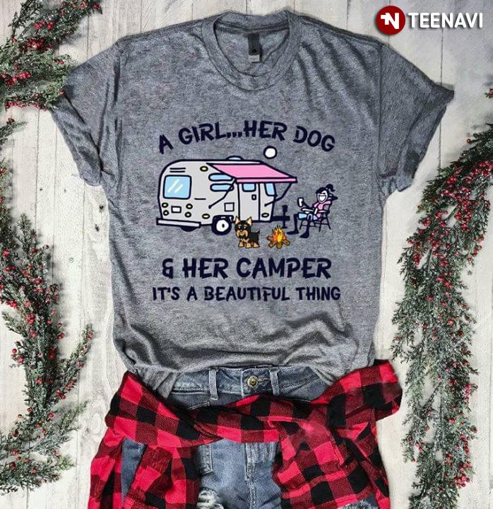 A Girl Her Dog & Her Camper It's A Beautiful Thing