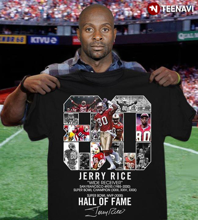 Jerry Rice Wide Receiver San Francisco 49ers Hall Of Fame