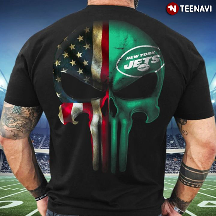 The Punisher Skull Flag New York Jets