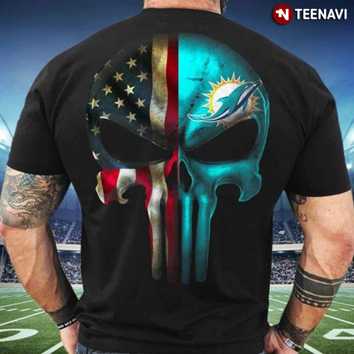 The Punisher Skull Flag Miami Dolphins