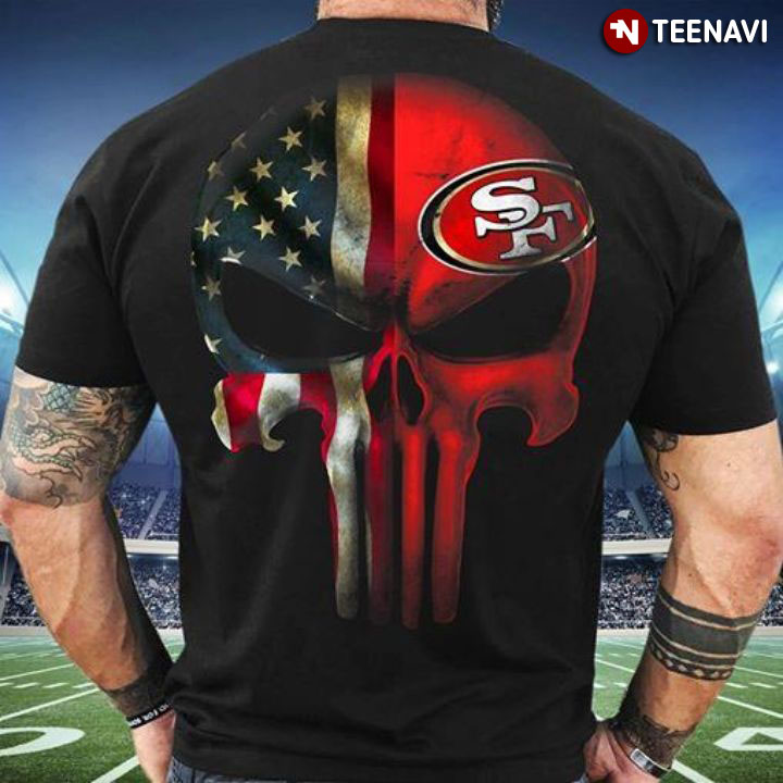 Punisher Skull Flag San Francisco 49ers 