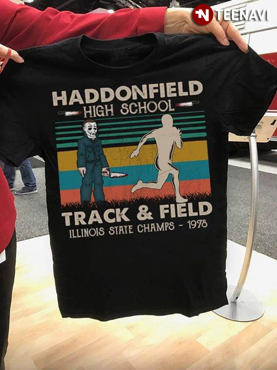 Haddonfield High School Track & Field Illinois State Champs-1978 Vintage
