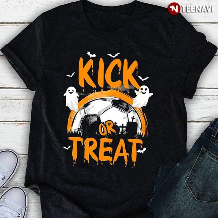 Halloween Boo Kick Or Treat Soccer