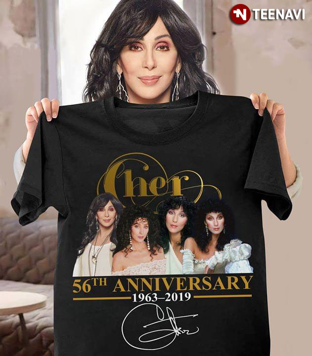 Cher 56th Anniversary 1963-2019 Signature