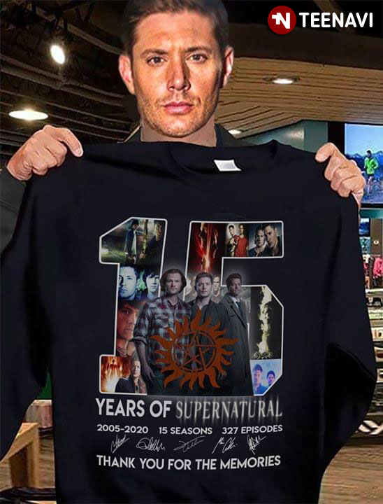 15 Years Of Supernatural 2005-2020 Thank You For The Memories
