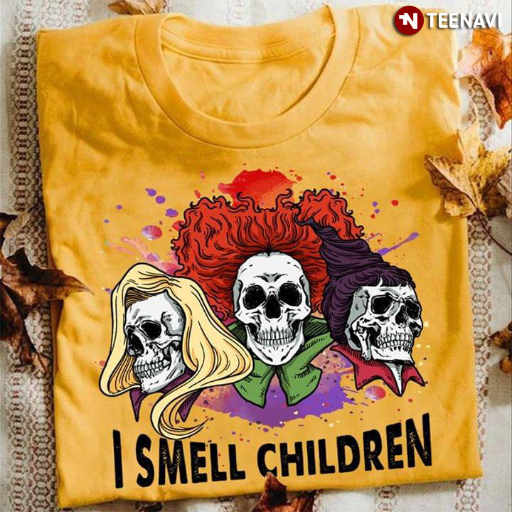 The Sanderson Sisters Skull I Smell Children