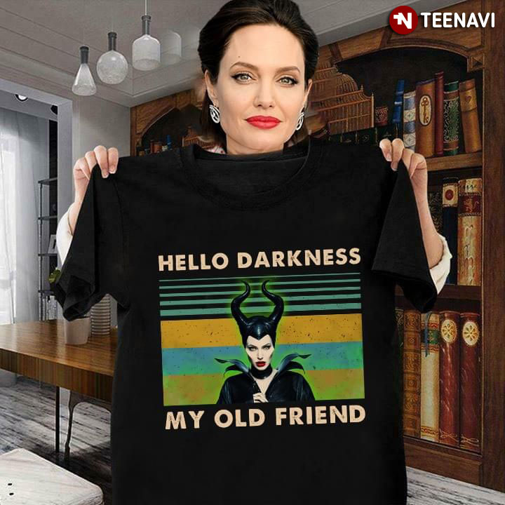 Maleficent Hello Darkness My Old Friend Vintage
