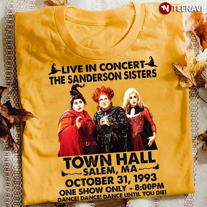 Live In Concert The Sanderson Sisters Town Hall Salem October 31, 1993 One Show Only
