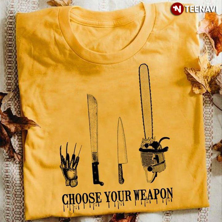 Choose Your Weapon Halloween Slasher