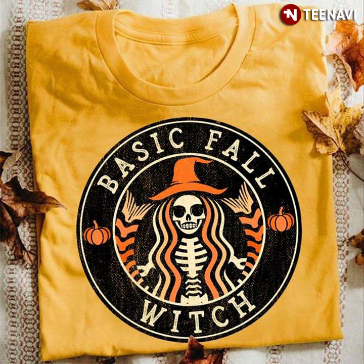 Basic Fall Witch Starbucks Halloween