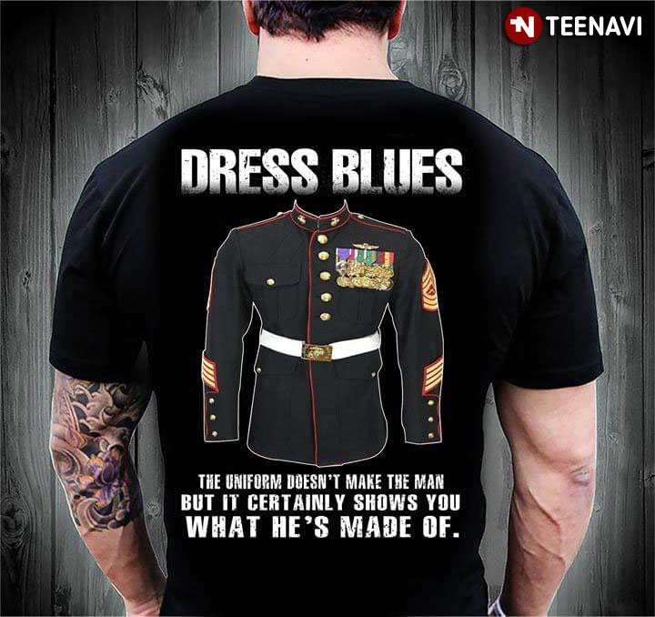 U.S. Army Dress Blues The Uniform Doesn't Make The Man But It Certainly Shows You What He's Made Of