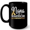 Nana Of A Warrior Childhood Cancer Awareness