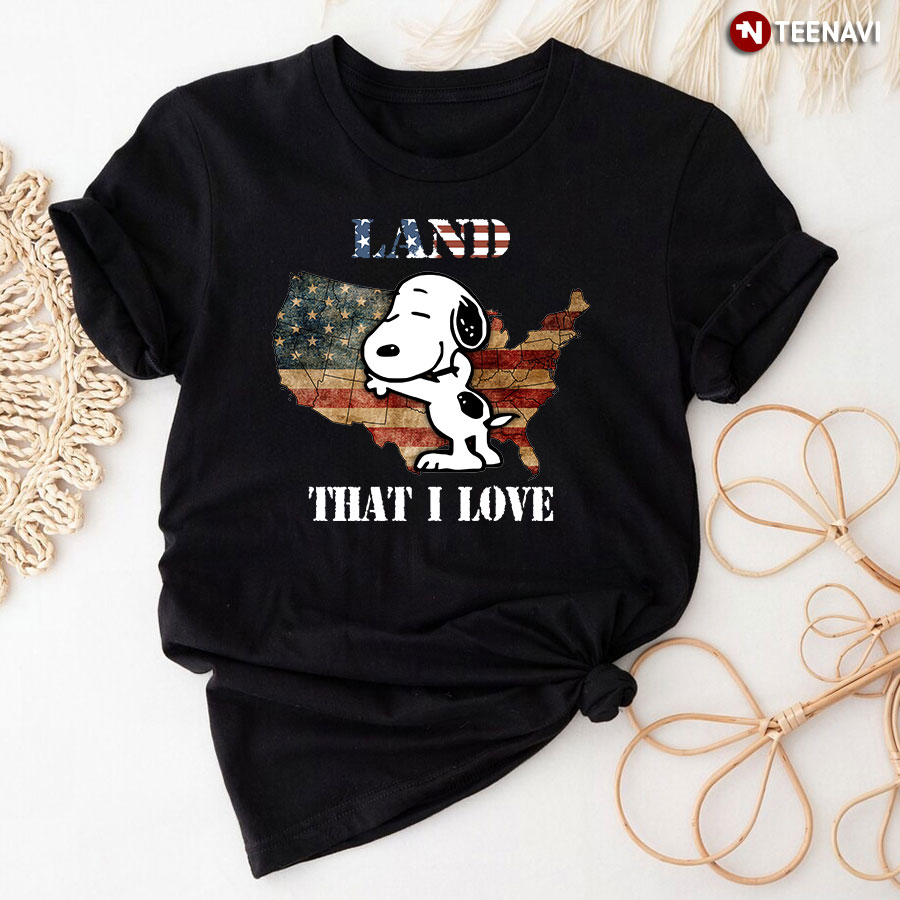 The United States Land That I Love Snoopy