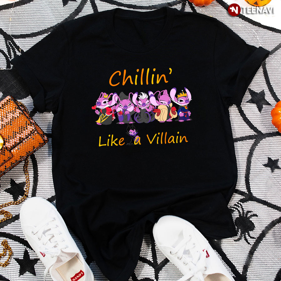 Stitch Chillin’ Like A Villain T-Shirt