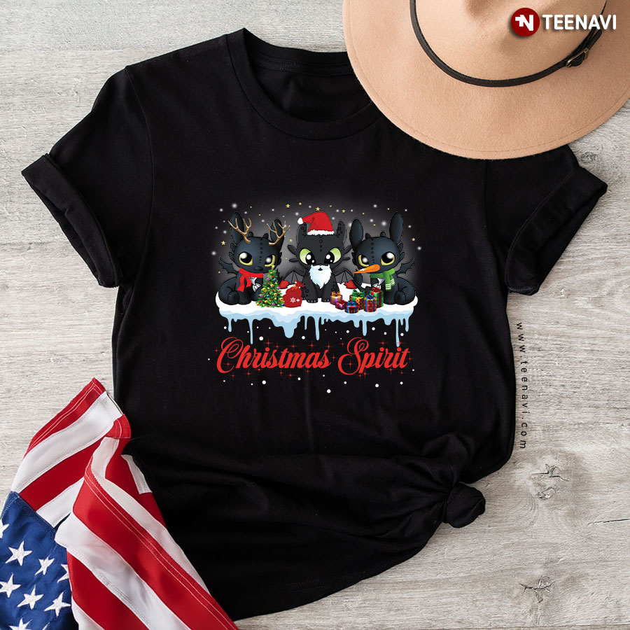 Toothless Christmas Spirit T-Shirt