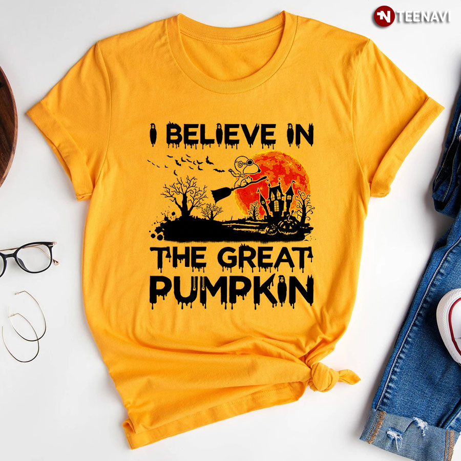 I Believe In The Great Pumpkin Snoopy Halloween T-Shirt