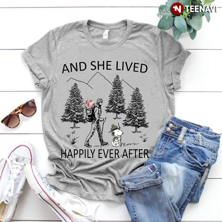 Snoopy And She Loved Happily Ever After