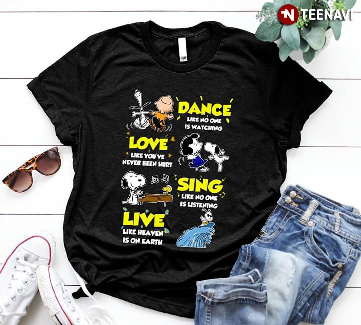 Dance Love Sing Live Snoopy