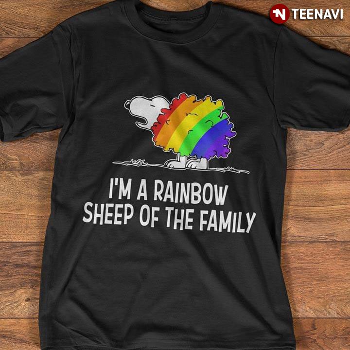 I'm A Rainbow Snoopy Sheep Of The Family