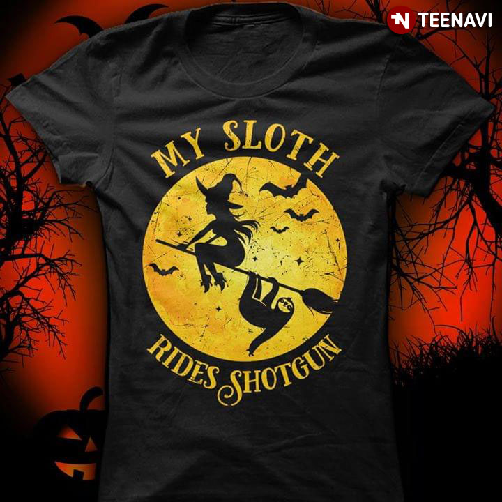 My Sloth Rides Shotgun
