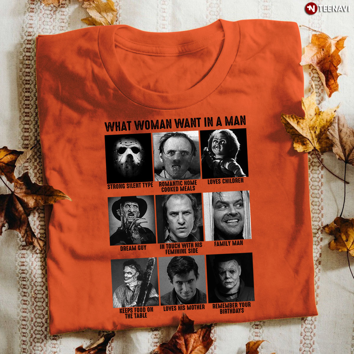 Halloween Horror Characters What Woman Want In A Man