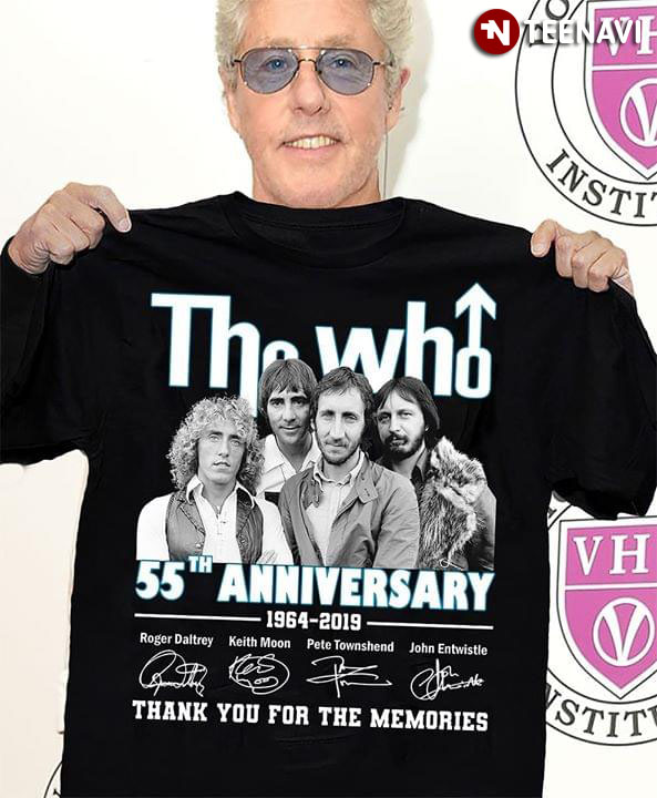 The Who 55th Anniversary 1964-2019 Thank You For The Memories