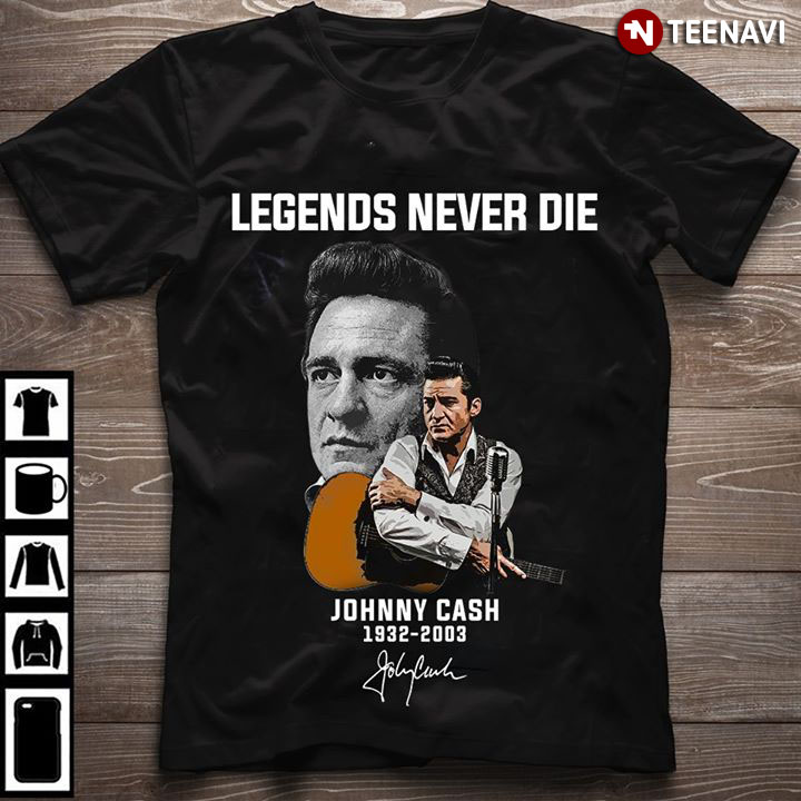 Legends Never Die Johnny Cash Signatures