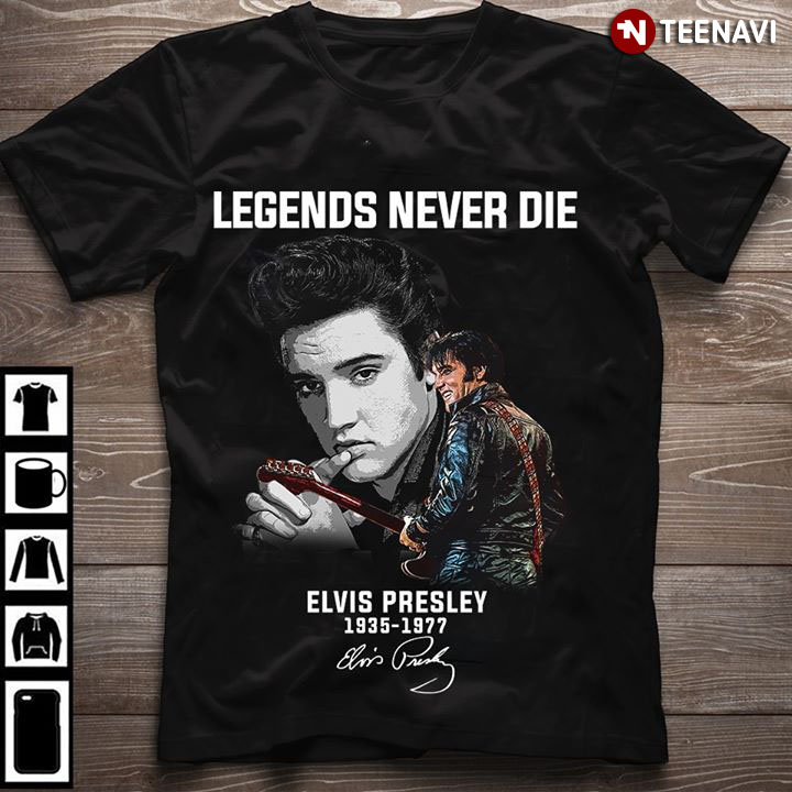 Legends Never Die Elvis Presley Signature