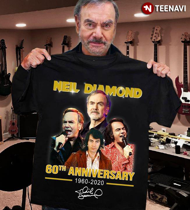 Neil Diamond 60th Anniversary 1960-2929 Signature