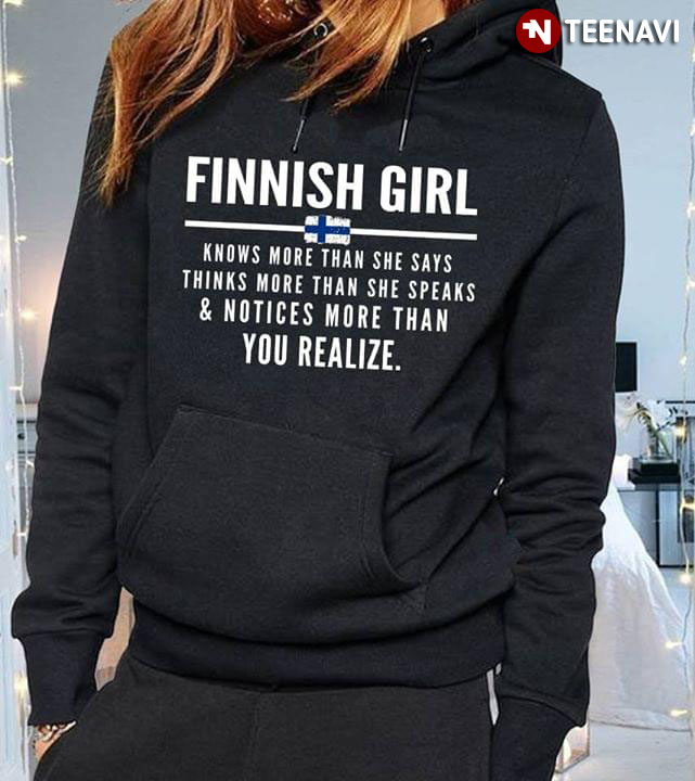 Finnish Girl Knows More Than She Says Think More Than She Speaks & Notices More Than You Realize